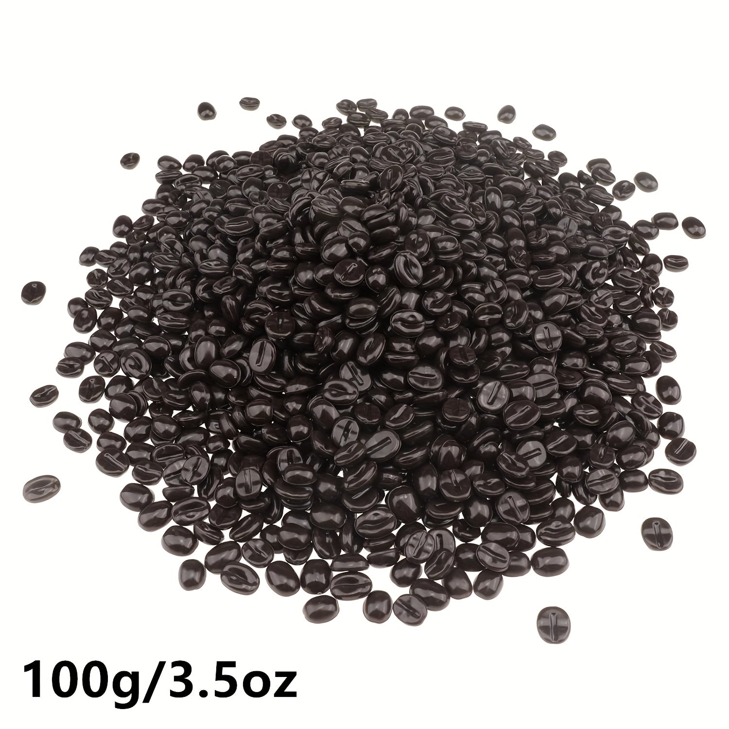 Bulk Mini Resin Coffee Beans for Home Decor - 100g