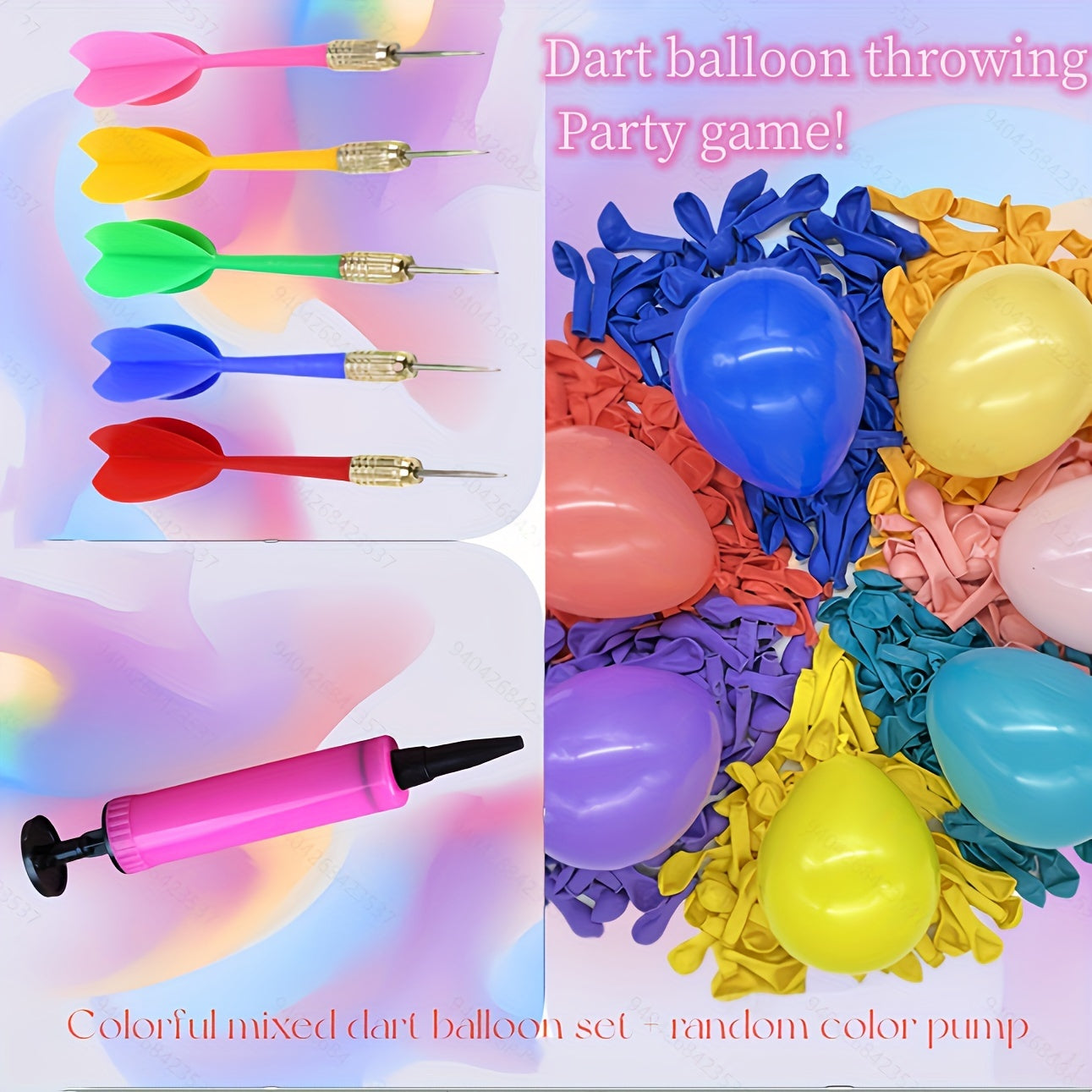 Darts Balloons Carnival Games Set Indoor Outdoor Sports Entertainment