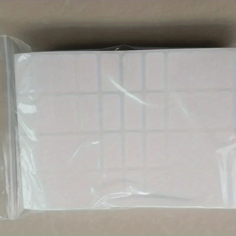 500pcs Blank Label Paper for Diamond Painting - Square Round Shape