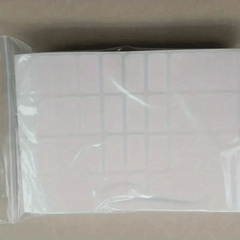 500pcs Blank Label Paper for Diamond Painting - Square Round Shape