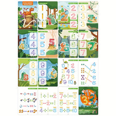 Interactive Tracing Workbook for Number & Alphabet Practice