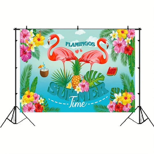 Flamingo Party Decorations Banner Outdoor Activity Party Decoration