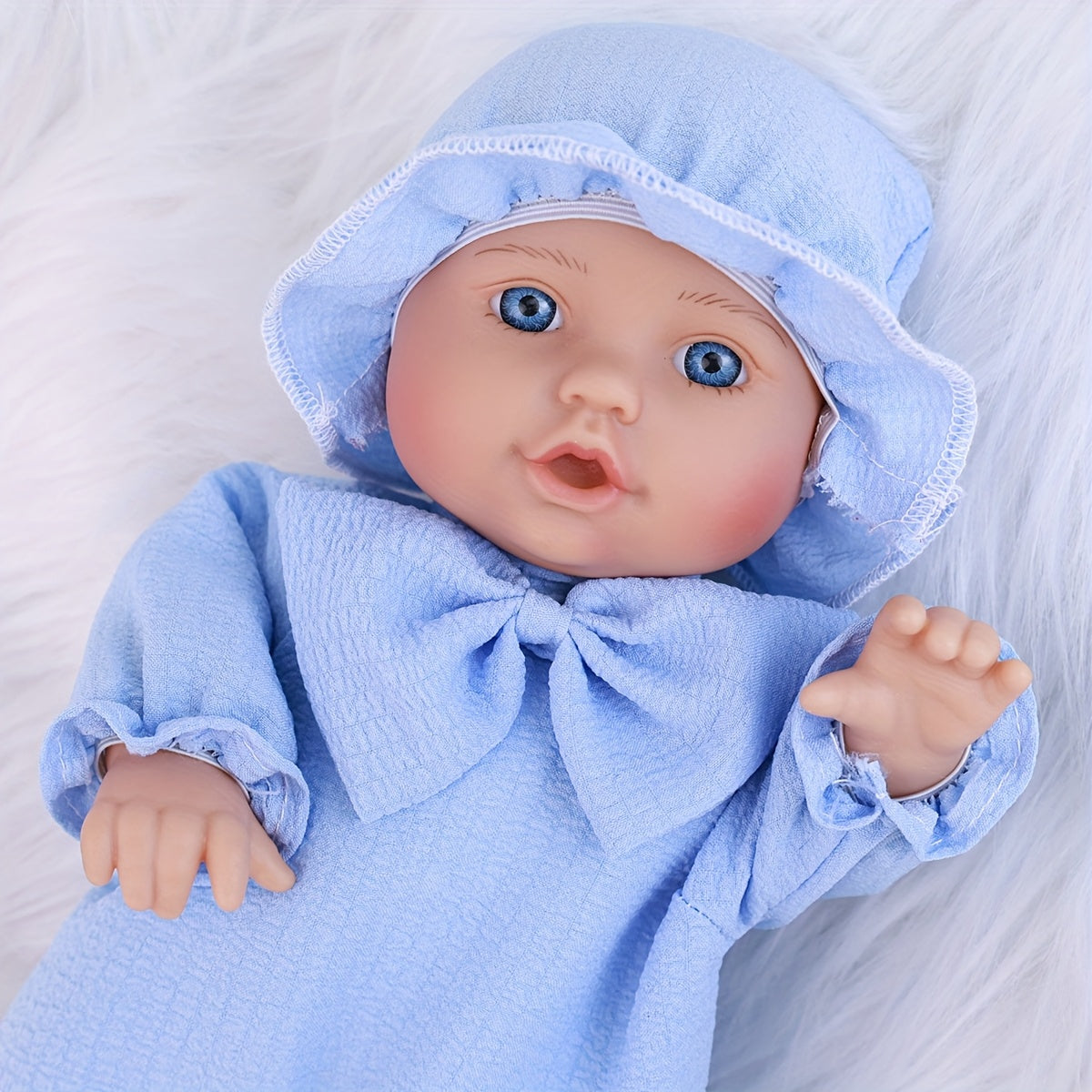 Realistic Soft Body Lifelike Reborn Doll with Clothes Suit for Boys Girls