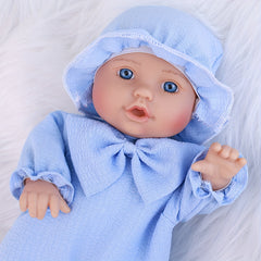 Realistic Soft Body Lifelike Reborn Doll with Clothes Suit for Boys Girls