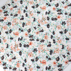 Floral Print Scarf Boho Tassel Shawl Classic Head Wrap