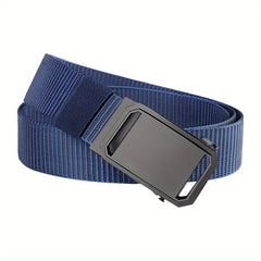 Men's Zinc Alloy Ratchet Belt Unisex Fits Any Waist
