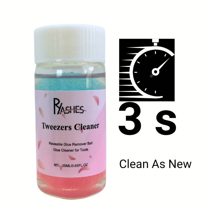 Eyelash Glue Cleaner Tool - Tweezers Cleaner Glue Remover