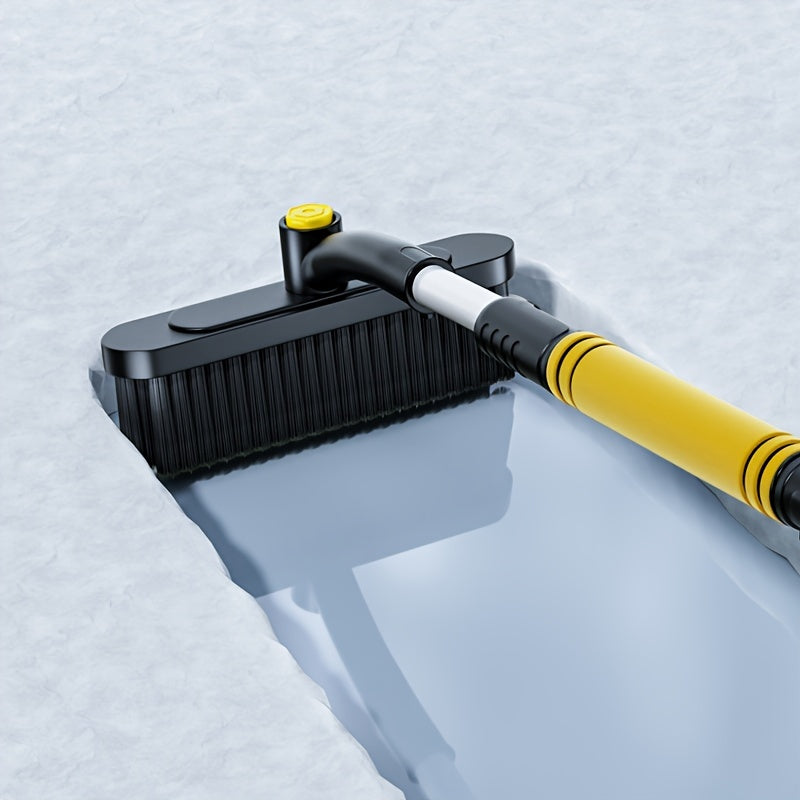 Ice Scraper & Snow Brush for Car Windshield