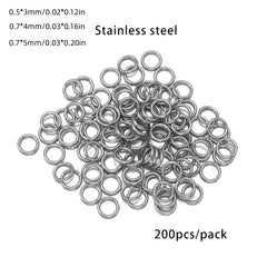Stainless Steel Jump Rings for DIY Jewelry Making