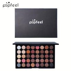 40 Colors Eyeshadow Palette Set with Makeup Brushes Eye Cosmetics