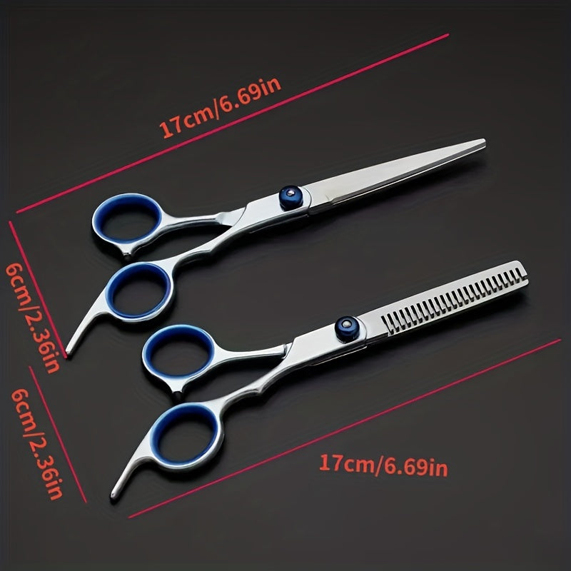 Professional Hair Scissors Set 11pcs 15-24cm