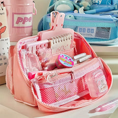 Large Capacity Pencil Case for Office School Men Women