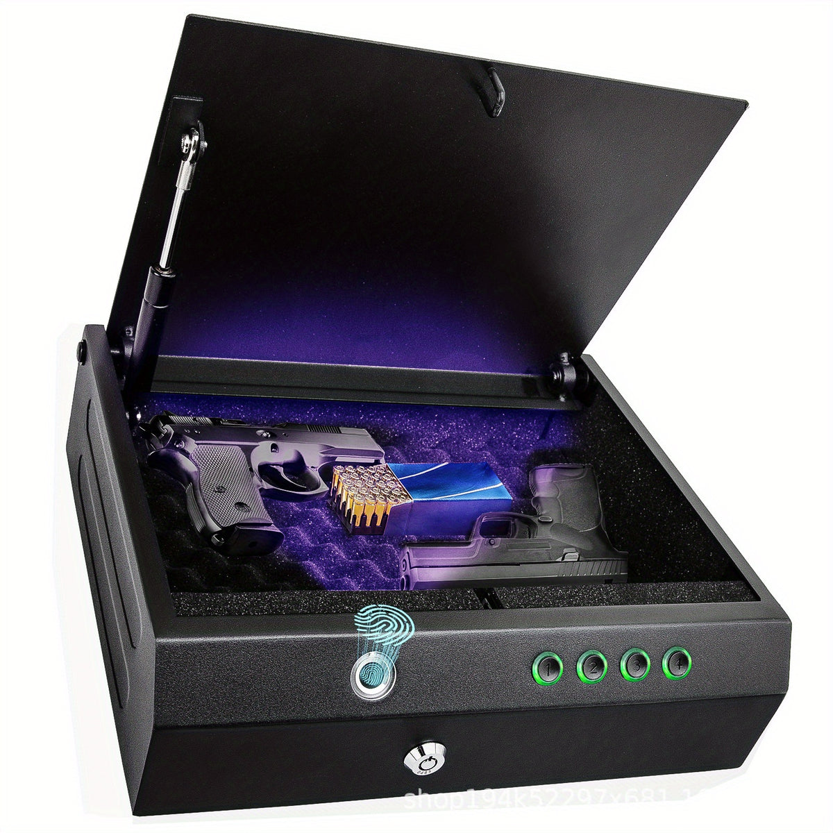 Biometric Gun Safe 3-Way Access Fingerprint Smart Safe
