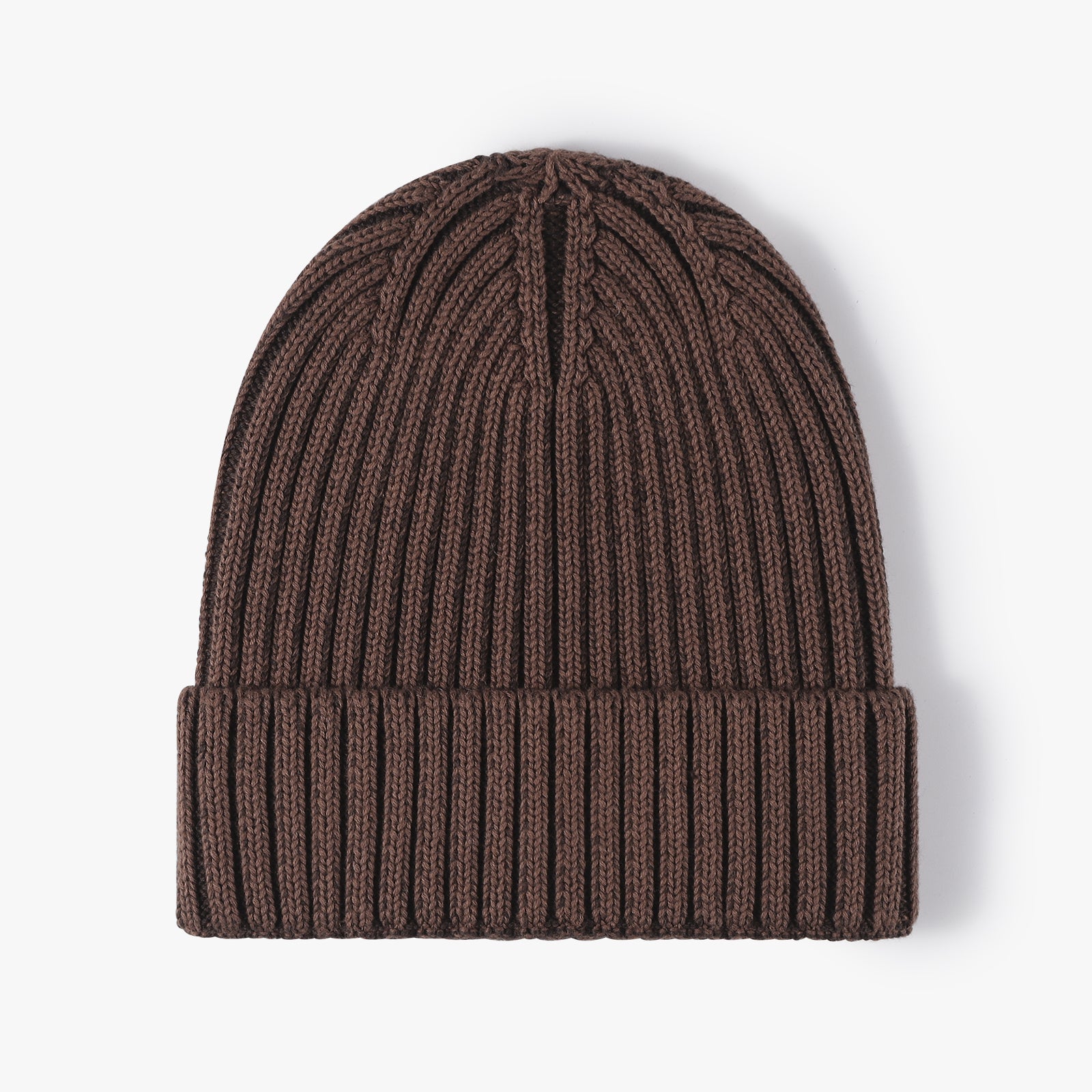 Men's Winter Knitted Cuffed Beanie Hat Ear Protection
