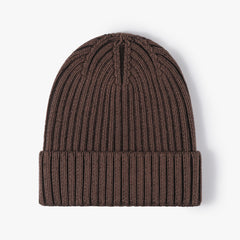 Men's Winter Knitted Cuffed Beanie Hat Ear Protection