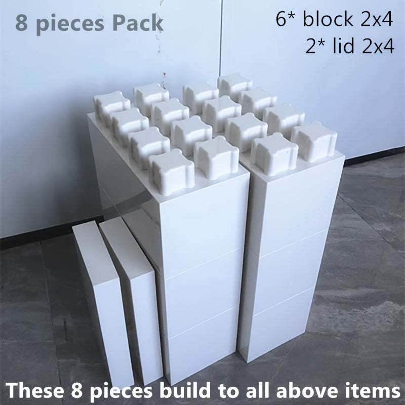 Large Building Block Set Waterproof Anti Slip Interchangeable Construction