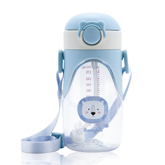 10oz Baby Sippy Cup Spill Proof Straw Transition Bottle for Toddlers