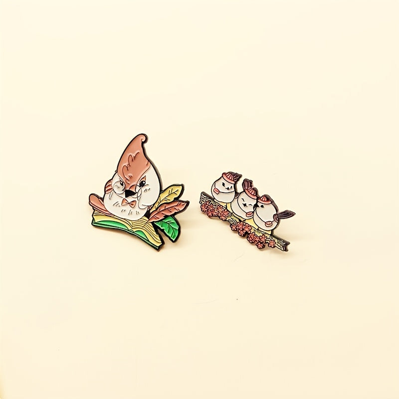 Bird Zinc Alloy Pin for Men