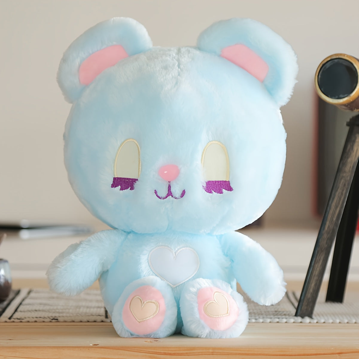 Soft Plush Bear Stuffed Animal Toy Cute Sleeping Bear