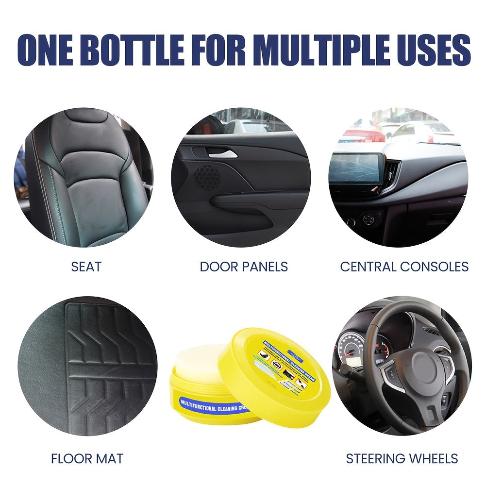 300G Car Interior Cleaning Dashboard Wax Leather Seat Maintenance Paste