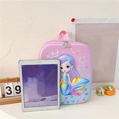 Kids 3D Backpack Astronaut Mermaid Unicorn Schoolbag