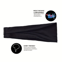 Elastic Sweat Absorbing Bandana for Workout Yoga Tennis