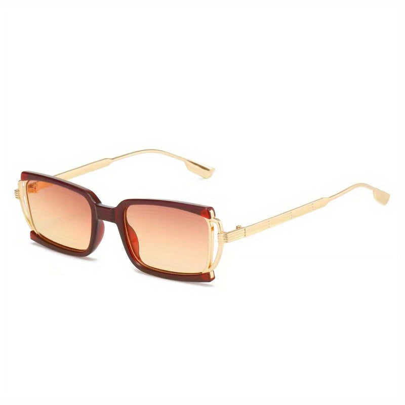 Men Square Frame Outdoor Cycling Sports Sunglasses UV Protection