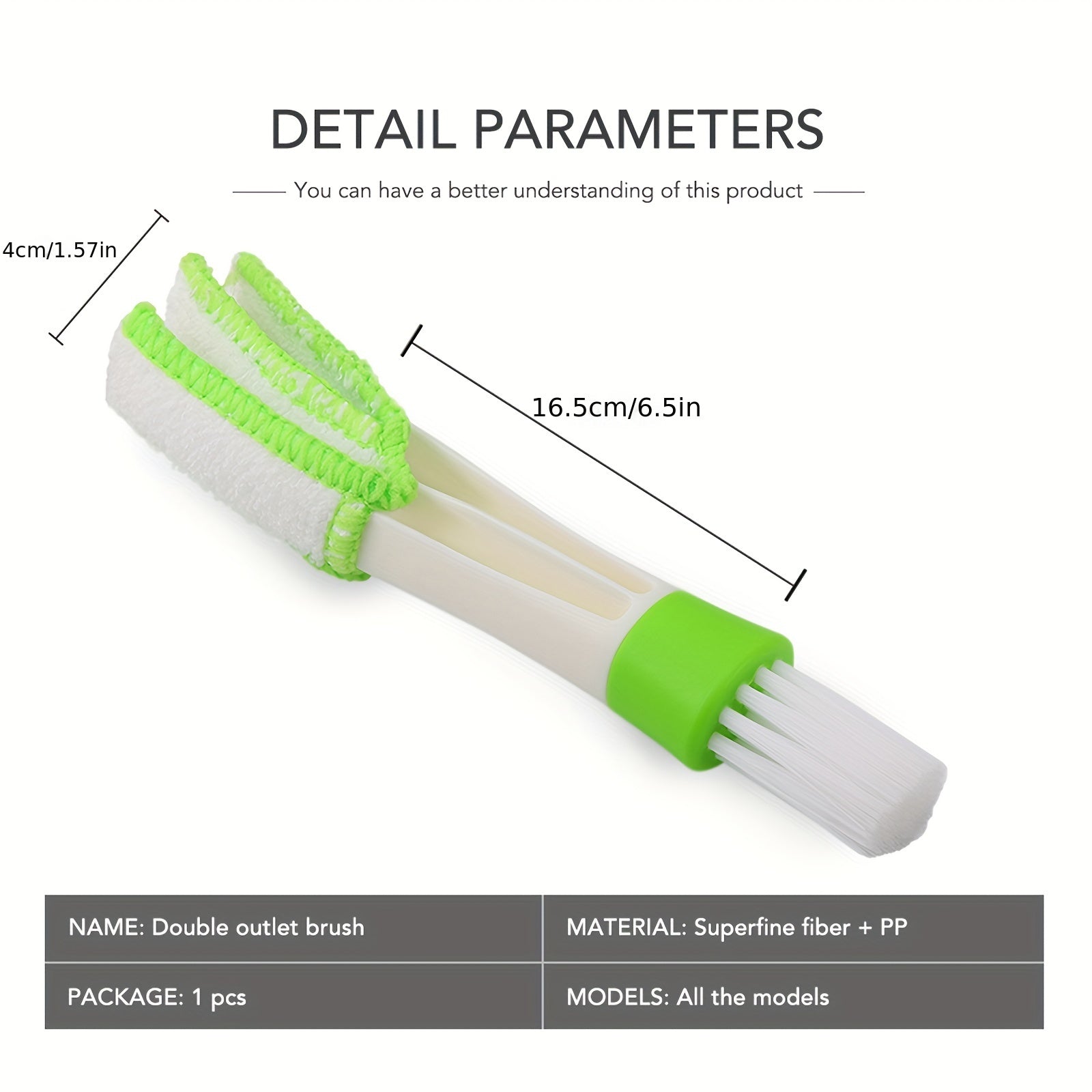 Car Air Outlet Cleaning Brush Dashboard Duster Car Interior Cleaning Tool