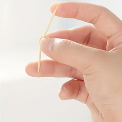 200pcs Disposable Bamboo Toothpick for Outdoor Use and Oral Hygiene