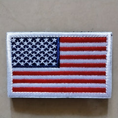 Flag Patch for Jackets Hats Backpacks