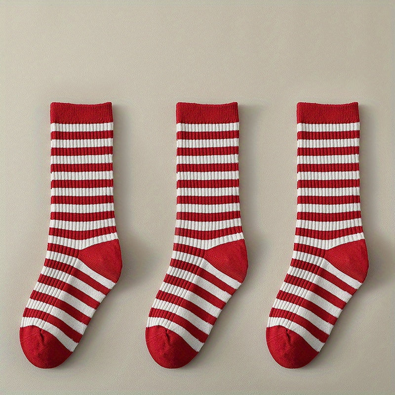 3 Pairs Kids Cartoon Christmas Socks Lucky Warm Cozy Winter Children s Socks