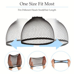 Stretchable Elastic Hair Net Snood Wig Cap