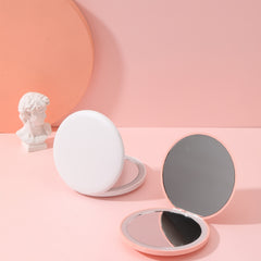 Mini Portable LED Makeup Mirror Handheld Foldable Pocket Mirror Light