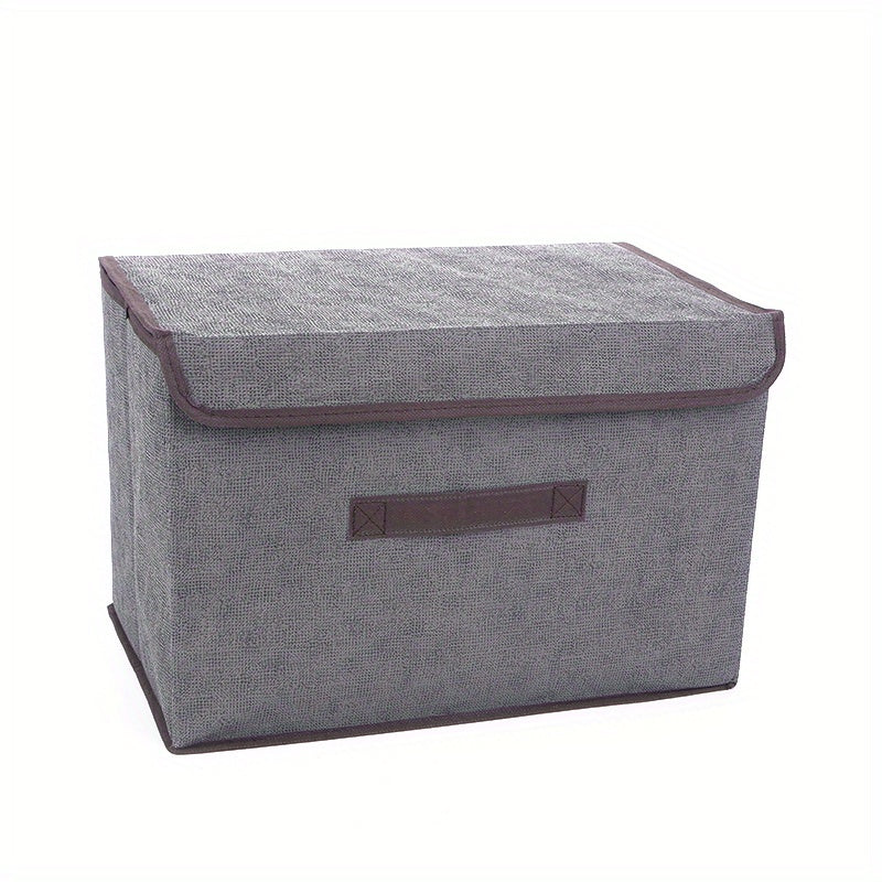 Foldable Dust-proof Storage Box & Basket for Wardrobe Clothes Books Toys