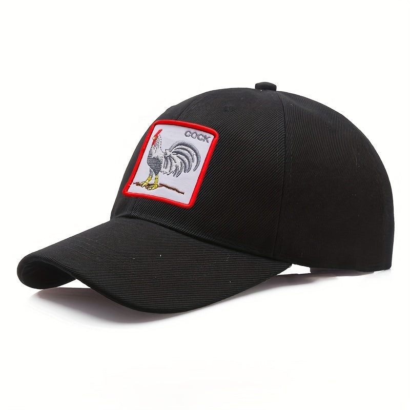 Male Animal Embroidery Summer Hat Outdoor Sports Baseball Cap