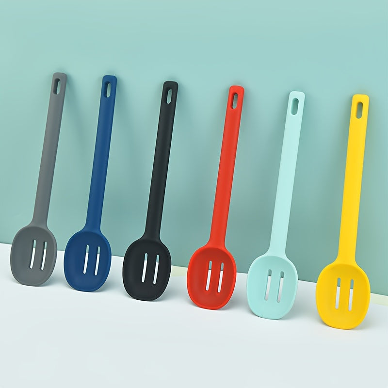 Silicone Slotted Spoon Non Stick Cooking Spoon Heat Resistant