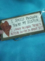 Sisters Bedroom Decor Crafts for Mother's Gift