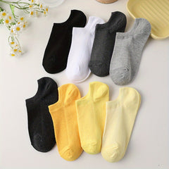 8 Pairs Low Cut Ankle Socks Women's Stockings