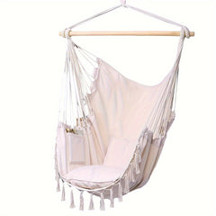 Tassel Hanging Chair Nordic Style Indoor Outdoor Swing Hammock