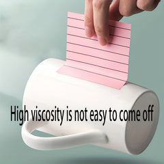 100pcs Monochrome Sticky Notes 7 62x7 62 Cm Self Sticky Notes