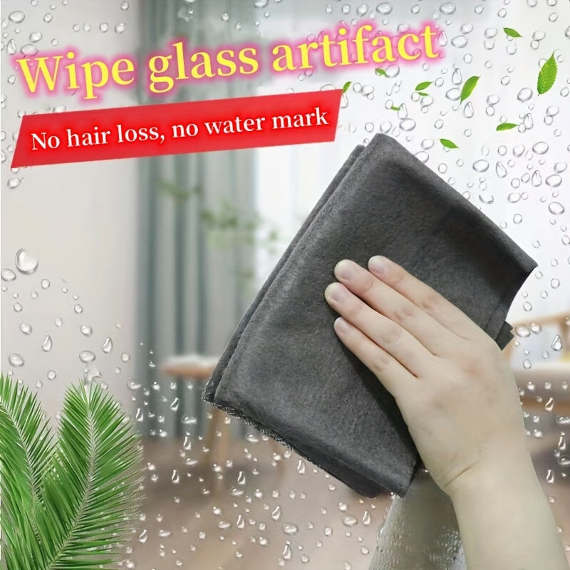 10pcs Magic Glass Wiping Rags Multifunctional Cleaning Cloths