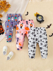 3pcs Baby Boys Casual Elastic Waist Sports Pants for Spring Autumn