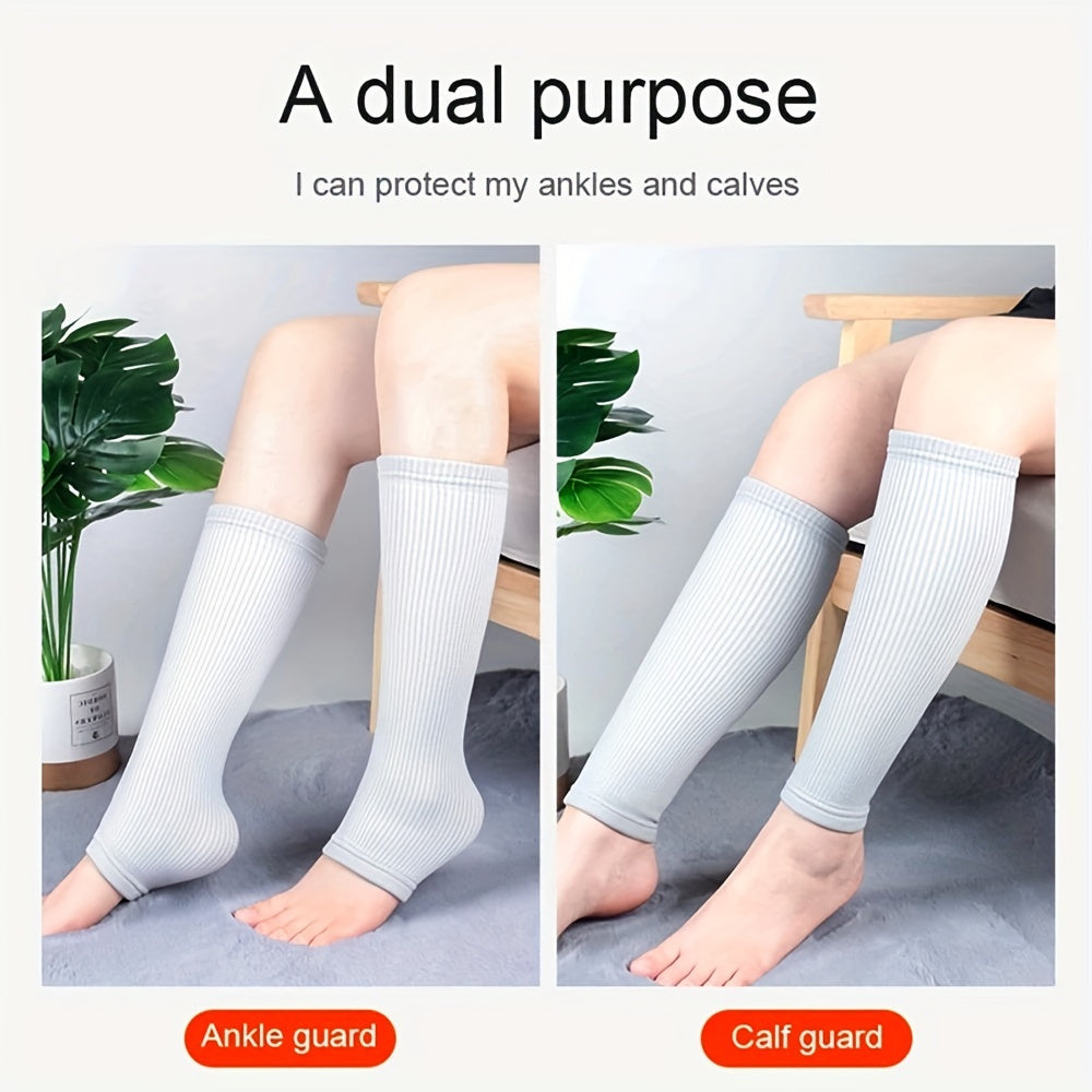 Warm Knitted Leg Warmer Socks for Men Women