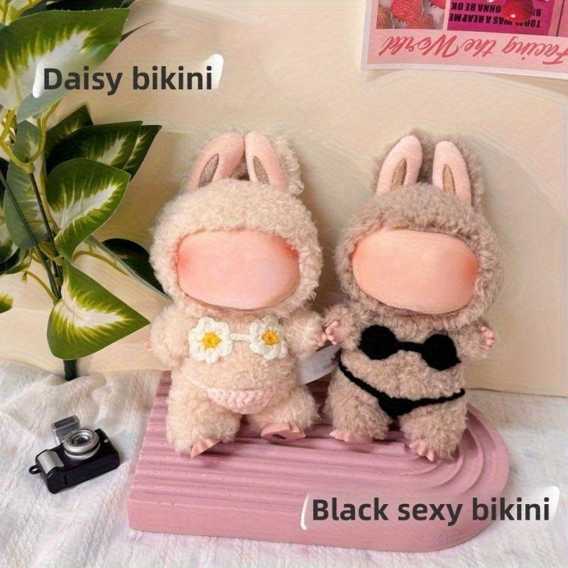 Labubu & Bikini Doll Clothes Set for 15" Dolls