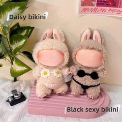 Labubu & Bikini Doll Clothes Set for 15" Dolls