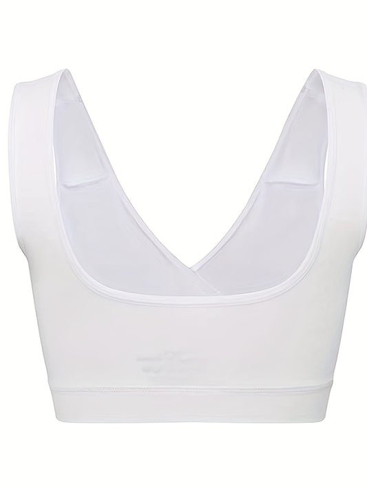 Seamless Comfort Wire Women's Cross Sports Bra