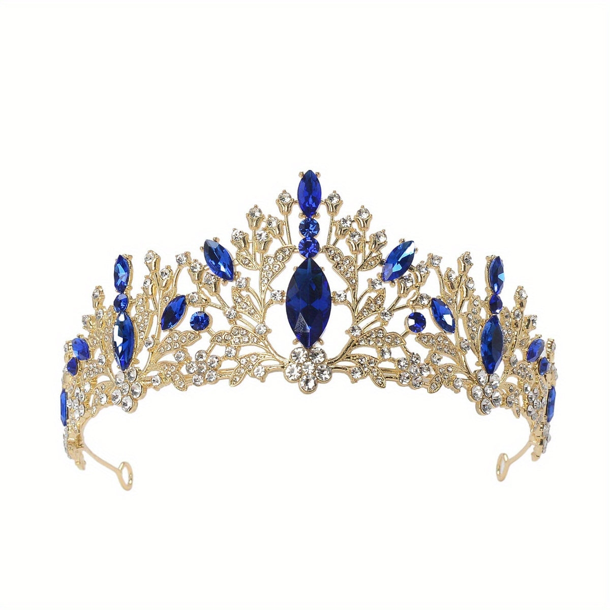 Rhinestone Decor Headband Crown Wedding Headband Crystal Bridal Headband