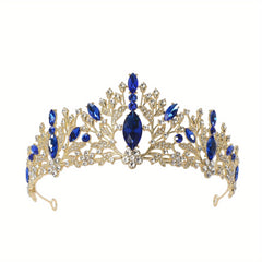 Rhinestone Decor Headband Crown Wedding Headband Crystal Bridal Headband