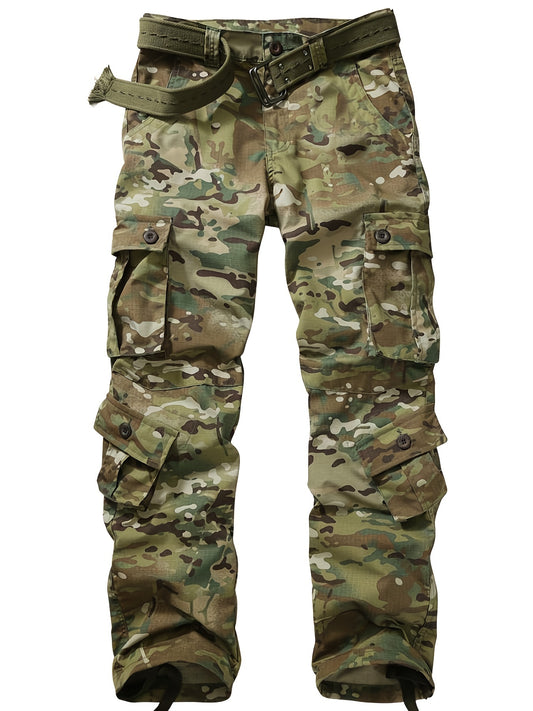 Men's Ripstop Wild Cargo Pants Relaxed Fit Hiking Pants