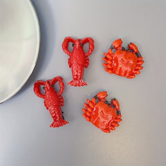 2pcs Sea Animal Hair Clip Crab Duck Billed Clip for Women Girls